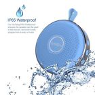 2010509 Shidu T1 Wireless Bluetooth 4.0 Bass Portable For Outdoors Shower Blue