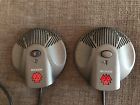 2201-07155-001 Polycom Two Soundsation External Speakers With Long Phone Cables Free