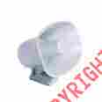 240sw Standard Horizon 5 X 7 Hailer Pa Horn White 788026128594