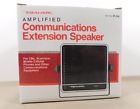 25-541 Realistic Radio Shack Amplified Communications Extension Speaker Nos Vtg