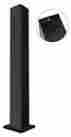 Akai7100bt 3478137 Akai Tower Bluetooth Speaker In Black Id 846933071003