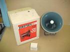40-1238 Realistic Nos Power Horn 12 Inch All Weather Pa Music Speaker Tested 25w