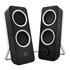 980-000800 Logitech Multimedia Desktop Stereo Speakers With Line 097855100528