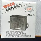 Aes-4 Amplified Radio Speco Scanner Watt Speaker 10-15 External Ham Cb