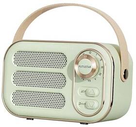 Js-5037 Anliato Retro Bluetooth Speaker Vintage Portable Wireless With Loud Green