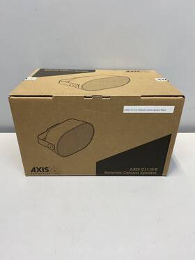 C1110-e Axis Communications Network Cabinet Speaker Black