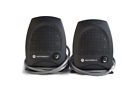 B1912a Motorola Lot Of Desktop Speakers Cords Ex Cond