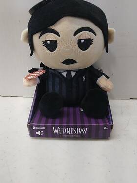 Bitty Boomers 746507370757 New Wednesday Bluetooth Plush Speaker