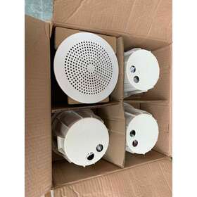 Rb-6501 Bouyer Ceiling Speakers Package Of 4 10w Brand New In Box