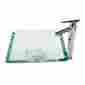 C-gvs-901-19mm-1800 Model Three Kef Kraus Chrome Bathroom Combo 16-1 2 Aquamarine Glass