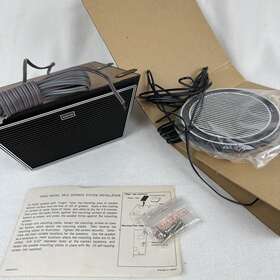 9412 Craig Vintage Speaker Flush Mount Kit Auto Vehicle Two Way System New