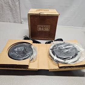 9435 Craig Pair Of - 25 Watt 5.25 Inch Flush Mount Mobile Speaker W Box