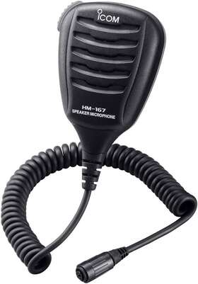 Hm-167 Cwr 696563179668 Icom Speaker Mic - Waterproof