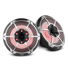 Nxl-10m Ds18 Nxl-10m/bk 10 Inch Marine Speaker With Bullet Tweeter And Integrated Rgb Led
