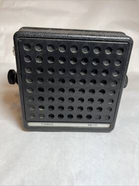 Sb-14 Galaxy External Cb Radio Speaker Adjustable Mount Tested Working