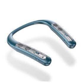 Gardway 753853707014 Neckbandtooth Speaker Wireless Wearable With Lightest 90g Weight Blue