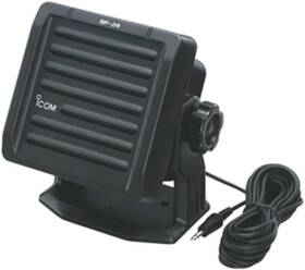 Sp-24 Icom 014445594048 Black Remote Speaker 7 Watts Boat Mount