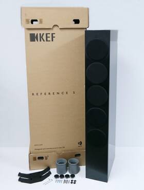 Ref5cbl Kef Reference Quad 6.5 Inch 3-way Floor Speaker - Copper Black Each