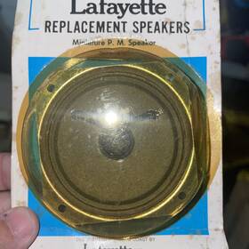 99-60972 Lafayette Internal Replacement Speaker New Old Stock In Pack 2.5 Inch