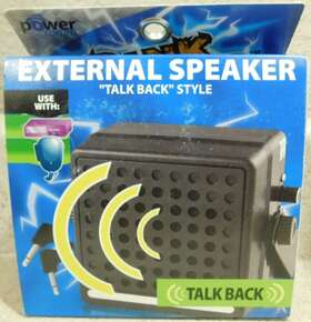 215-41001 Lynco Power Comm External Speaker Talk Back Style For Cb Radio Or P.a