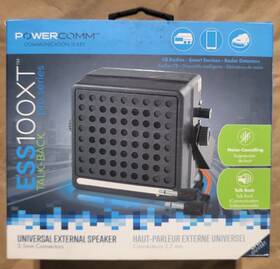 215-44001 Lynco Powercomm Ess100xt External Talk Back Universal Cb Speaker