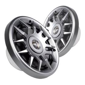 Magnadyne 783855981099 Marine Audio Speakers 80 Watts 6.5 Inch Water Resistant Silver