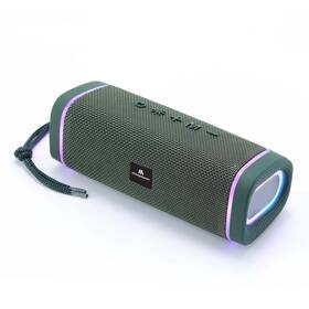 Mpd375gr Maxpower Portable Bluetooth Water Resistant Speaker With Led Lights Green