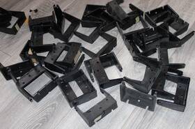 07d80200e01 Motorola Lot Of 50 External Speaker Mounting Bracket