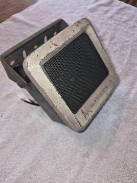 60000a1 Motorola Tsn Speaker 2 Way/police Tested Working With Mounting Bracket