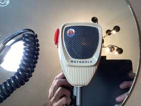 Ctmn6013a Motorola Vintage Microphone Ham Cb Radio Untested