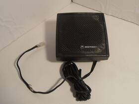 Hsn4021a Motorola External Radio Speaker No Bracket Working Tested