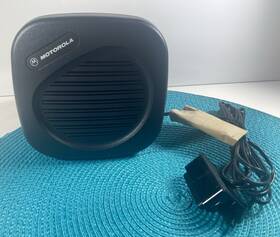 Hsn4029a Motorola New 5.5 Inch 7.5 Watt External Speaker Adjustable Mount