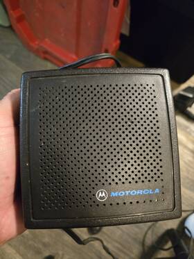 Hsn6001 Motorola Weather-resistant External Speaker With Bracket