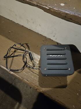 P-8263-s Motorola Vintage Police Speaker With Jack Emergency Fire