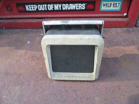 Tns6000a-1 Motorola Vintage External Speaker With Mount Police / Fire Rescue