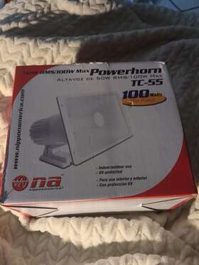 Tc55 Nippon Pa 100 Watt Indoor Outdoor Horn Speaker