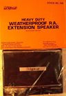 Nos Heavy Extension Vecor Speaker Duty .. Vintage Weatherproof