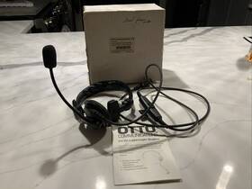 V4-10397 Otto Communications Lightweight Single Speaker Headset - Icom F30 And 40g