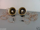 Ph-5p Vanco Aluminum Cb Pa Horn Speakers 5-10 Watt 8 Ohm Model 5 Lot 2 Vintage