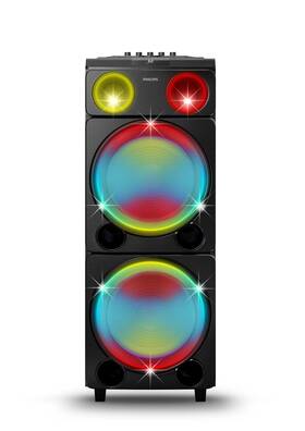 Tax5509 Philips Bluetooth Party Speaker 260w Bass Lights Dj Karaoke