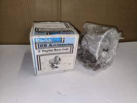 3078-178 Pickwick Vintage 5 Inch Cb / Pa Horn Speaker With 10ft Cord And 3.5mm Plug New Old Stock