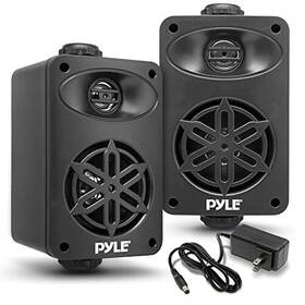 Pdwrbt36bk Pyle 3.5 Inch 2-way Bluetooth Wireless Speaker System - Waterproof And 200w Max Power