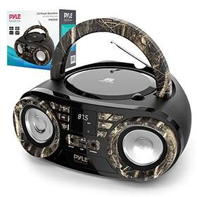 Phcd59.5 Pyle 50w Portable Cd Player Bluetooth Boombox Speaker - Am/fm Usb Aux