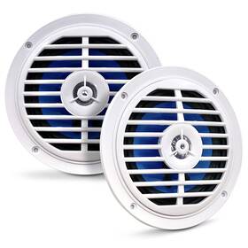 Plmr57w Pyle 5.25 Inch Dual Marine Speakers - 2 Way Waterproof And Weather Resistant
