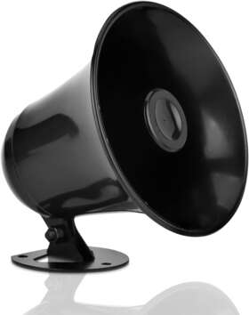 Pyramid 690003587389 Outdoor Trumpet Car Horn Speaker - 5 Pa With 8 Ohms Impedance 15