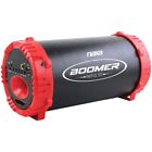 Ra45880 Naxa Boomer Impulse Led Bluetooth Boom Box Red 840005011782