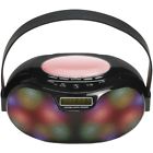 Ra48693 Supersonic Bluetooth Portable Rechargeable Speaker Black 639131214460