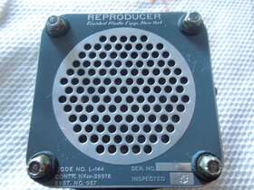 L-144 Reproducer Guided Radio Corp. Vintage Speaker Military Ham Working