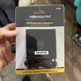 Rp-102 Roadpro Rp102 Cb Accessories Ext.spkr Visor Mnt 2.5 .in Mini