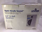Sgi65-w Sg165-w Leviton Main Stereo Speakers Pair-paintable-new In Box